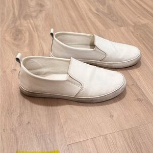 Classic White Slip-On Women’s Shoes